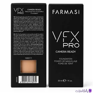 کرم پودر Camera Ready فارماسی سری VFX PRO با جلوه روتوش پوست حجم 30 میل