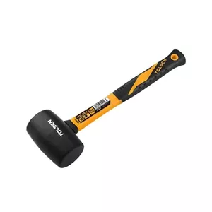 چکش لاستیکی دسته فایبر 450 گرمی کد 25035 تولسن