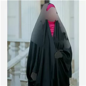 چادر جده عربی اصیل جنس کن کن ندا مروارید مشکی