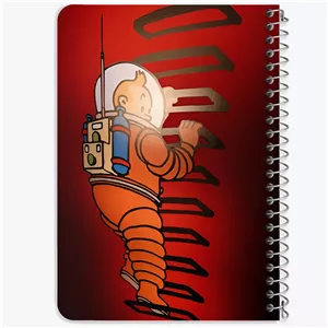 دفتر لیست خرید 50 برگ خندالو طرح تن تن (Tintin) کد F10334