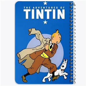 دفتر لیست خرید 50 برگ خندالو طرح تن تن (Tintin) کد F10336