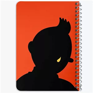 دفتر لیست خرید 50 برگ خندالو طرح تن تن (Tintin) کد F10331