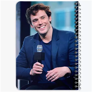 دفتر لیست خرید 50 برگ خندالو طرح سم کلفلین (Sam Claflin) کد F10248