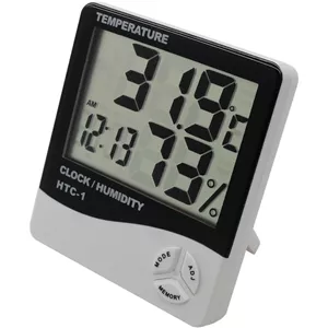  دماسنج و رطوبت سنج دیجیتال اچ تی سی مدل HTC 1 ا HTC Temperature And Humidity Meter HTC 1