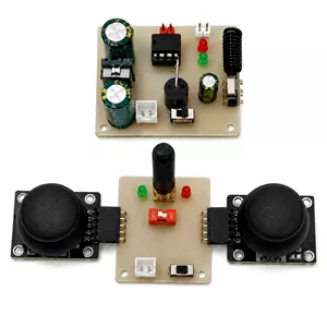فرستنده گیرنده ماشین کنترلی 4 کاناله با قابلیت کنترل سرعت با برد 20 متر مدل DC+SERVO+LIGHT