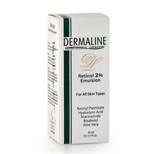 سرم ترمیمکننده پوست درمالاین مدل retinol 2 مناسب برای انواع پوست حجم 30 میلیلیتر 2TK