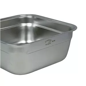 لگن استیل یونیک مربع سایز 26
