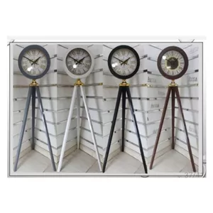 ساعت ایستاده سه پایه کد 45 پسکرایه(فروش عمده)