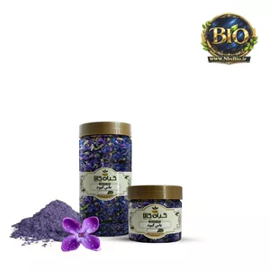 گل یاس کبود خشک یا پودری بسته بندی شده