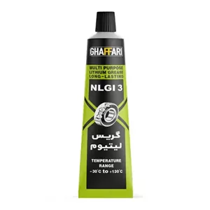 کارتن 40 عددی گریس پایه لیتیوم غفاری سایز تیوب 100 گرمی