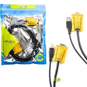کابل KVM رویال به طول 1.5 متر کد 6659