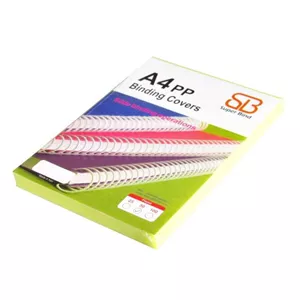 عمده - طلقA4شفاف ( دونه برفی) 450میکرون سوپربایند - بسته 50 تایی