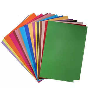 عمده - کاغذ 10رنگ A4کلیپس بسته 20برگی - باکس 20 تایی