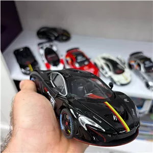 ماکت ماشین فلزی مک لارن پی وان جی تی ار مسابقه ای ( McLaren P1 GTR Che Zhi ) برند چه ژی موزیکال بزرگ