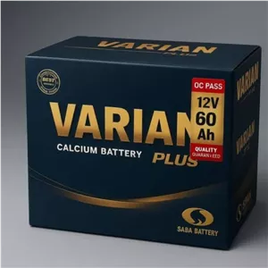 باتری خودرو 74 صبا پلاس واریان بدون دریافت باتری فرسوده 17 ماه گارانتی