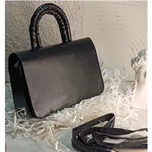 کیف زنانه زارا مدل دسته دوبل رنگ مشکی 