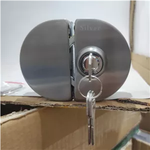 قفل درب شیشه ای سیلور مدل S-09 AYG