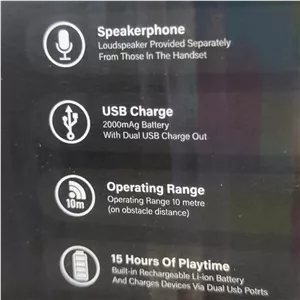 اسپیکر بلوتوثی قابل حمل مدل GLASS5MINI