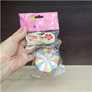 کپسول کاپ کیک مجموعه 24 عددی کد 350