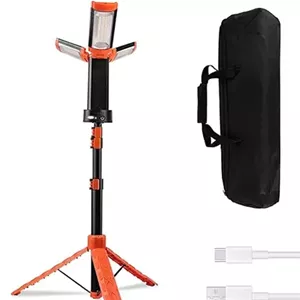چراغ کمپینگ سه پایه دار با سه پنل 360 درجه مدل T-SUN LK-XQ-Z10 اورجینال