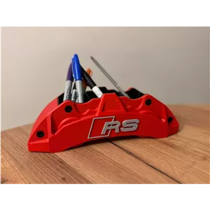 جا قلمی رومیزی طرح کالیپر ترمز Audi RS 
