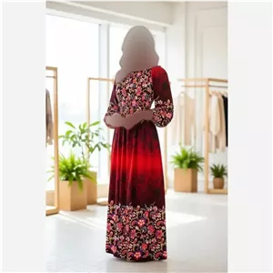 پیراهن ساحلی زنانه مدل سیمین جنس نخی سایز 38 تا 50