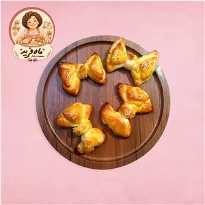 شیرینی پاپیونی کنجدی (بسته 7 عددی)