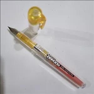 خودنویسخطاطی قطر 0.3  ( F ) جوهر زرد  سری پرپی برند پلاتینیوم ژاپن 