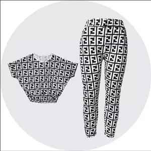 ست نیمتنه شلوار fendi