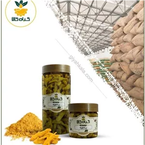 زردچوبه ادویه زرد چوبه پودر شده با کیفیت ممتاز 200گرمی 
