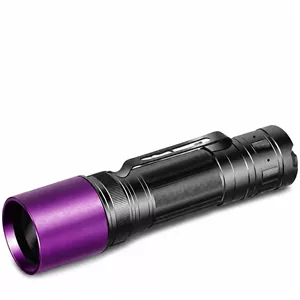 چراغقوه uvیووی شارژی RuiLANG SUPER LIGHT مدل RL-V14 (UV 365nm) با قابلیت شارژ Type-C