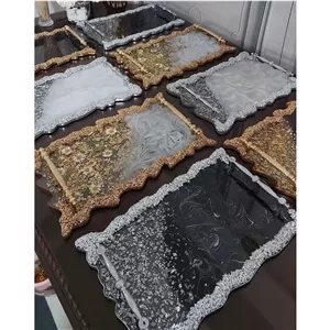 سینی مستطیل رزینی 