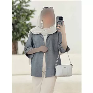 شومیز مانتویی مدل یاسی