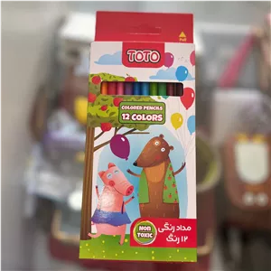 مداد رنگی توتو 12عددی