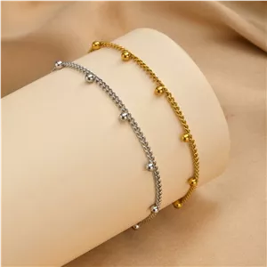 پابند کارتیر توپی طلایی و نقره ای