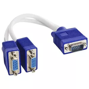 کابل 1به 2 VGA دی نت مدل V2 طول 0.2 متر HGF