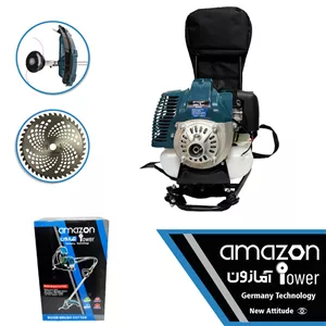 علف زن بنزینی آمازون مدل BG520 کوله ای