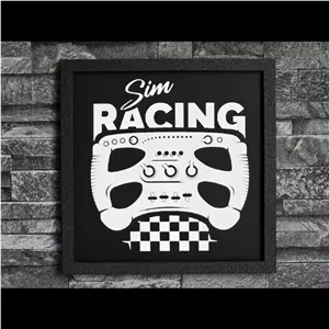ابلو دکوری هوفورج Sim Racing طرح فرمان مسابقهای