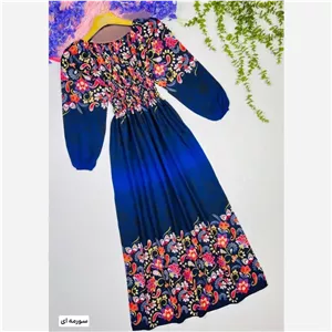 پیراهن ساحلی زنانه مدل سیمین جنس نخی سایز 38 تا 50