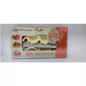 نان تارت دلجو گرد کنگره دار شیرین 250 گرمی