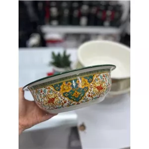 لگن لعابی طرح قدیمی سایز 30