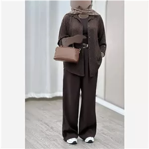 شومیز نگین دار سایز بزرگ جنس پری خنک