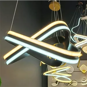 لوستر مدرن مدل ستاره 6سانتی ریموت دار