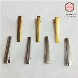 گیره انبری خام استیل ، نقرهای و طلایی 5.5 یا 6 سانتی ابزار گیره سازی