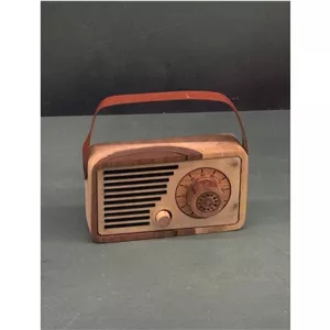 رادیو چوبی دکوری