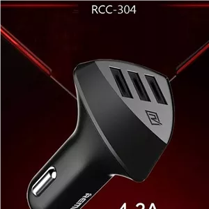 شارژر فندکی ریمکس RCC304 سه پورت 