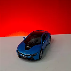 ماکت bmw i8 آبی مشکی