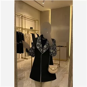 مانتو کتی زنانه مدل دیبا جنس مازراتی با خرجکار سوزندوزی نپالی (2)