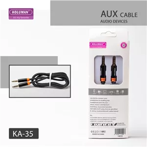 کابل AUX شرکت کلومن مدل KA - 35 طول یک متر