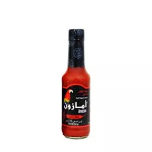 سس فلفل قرمز خیلی تند آمازون 98 گرمی AMAZON VERY HOT RED PEPPER SAUCE 93 GR
